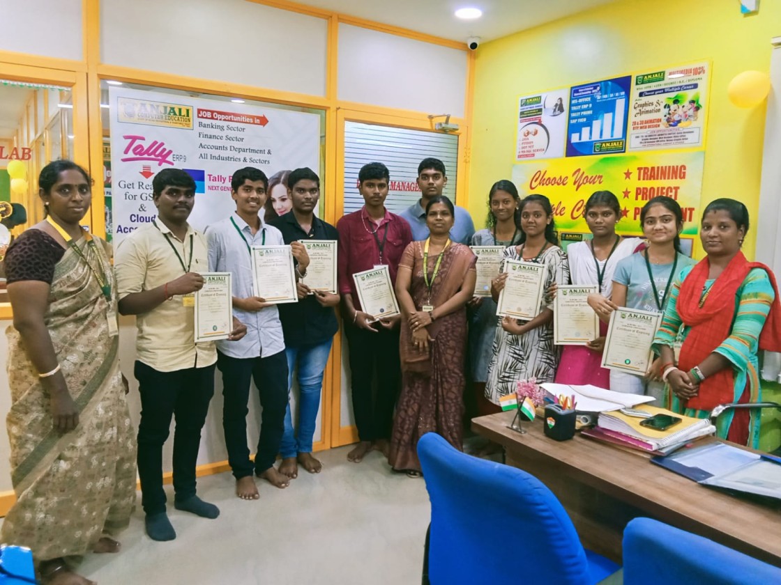 Anjali Computer Education We at Anjali Computer Education provide students with real-time project experience, documentation skills, and an industry-standard certificate on completion of the course. photo 4